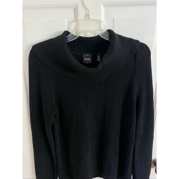 Rafaella cowl neck knit sweater size L - Picture 2 of 10